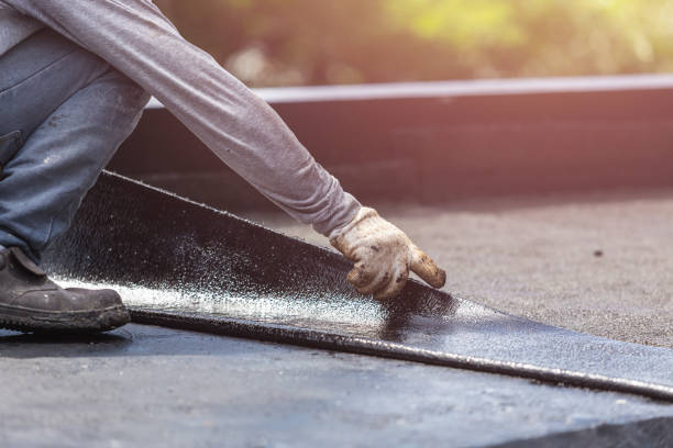 Professional Waterproofing technician working in Lima, PA